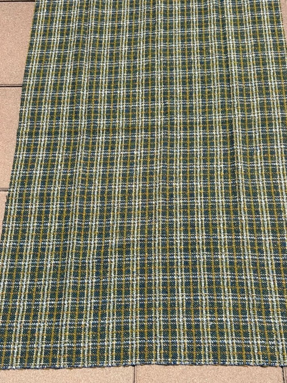 Vintage Craft Tapestry Type Material, I believe it is wool, 38" x 59"
